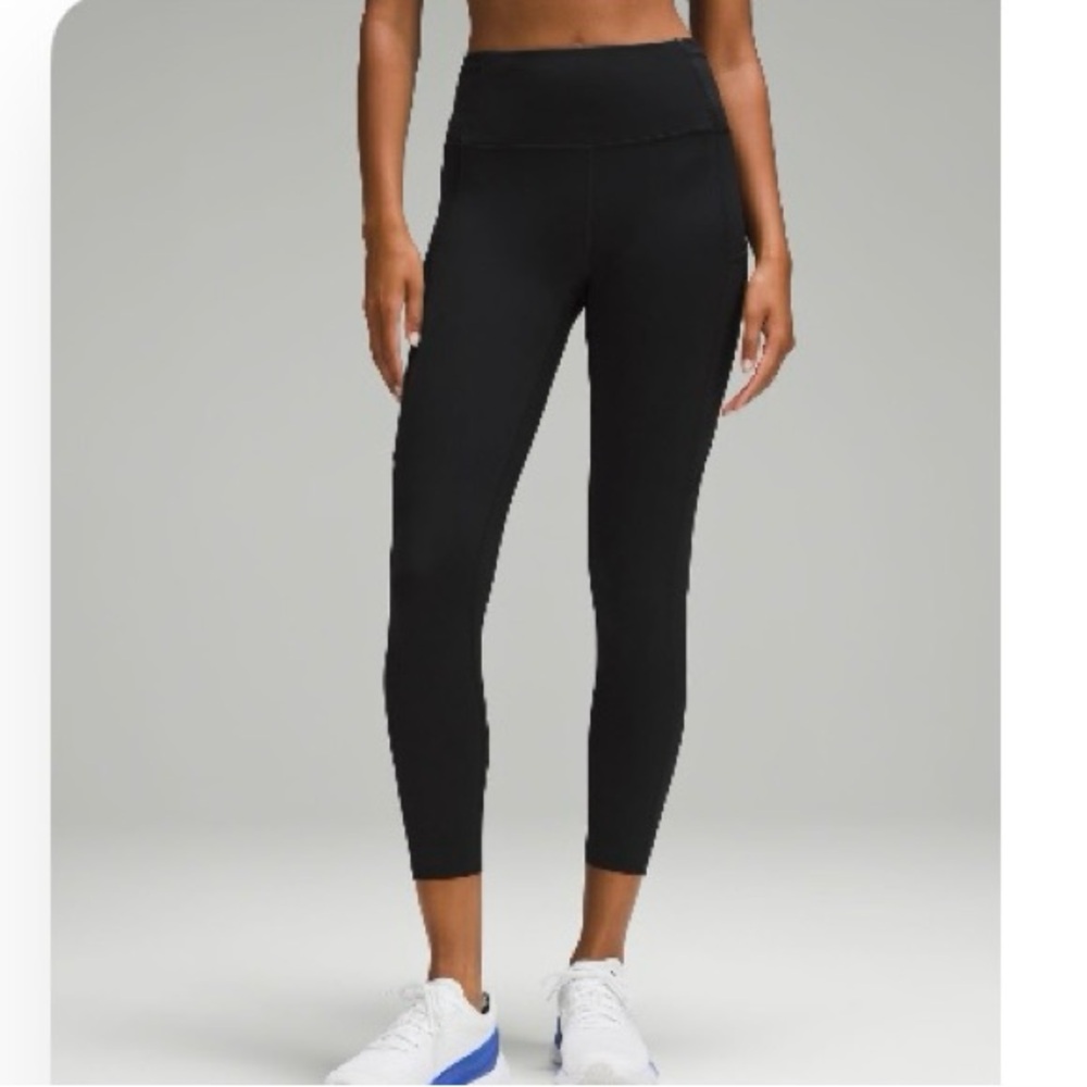 NWOT Lululemon fast and free high rise tight-25”